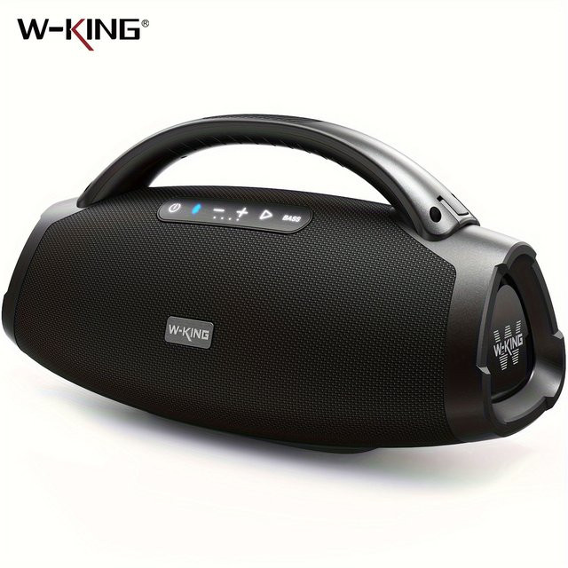 W-KING X20 Tragbarer Bluetooth Lautsprecher mit 200W RMS, IPX7 Wasserdicht, Schwarz - Bild 1