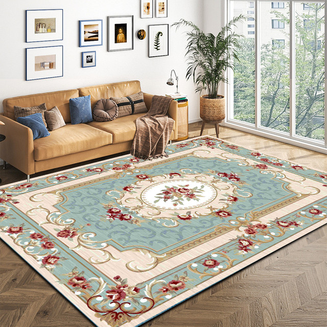 VIKAMA Kristall-Samt-Teppich für dein Wohnzimmer in modernem Design - Bild 1