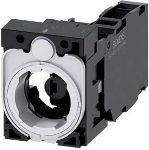 Siemens 3SU1501-1AG00-1FA0 Halter für 3 Module mit 1 Öffner und 1 Schließer in Bernstein/Orange - Bild 1