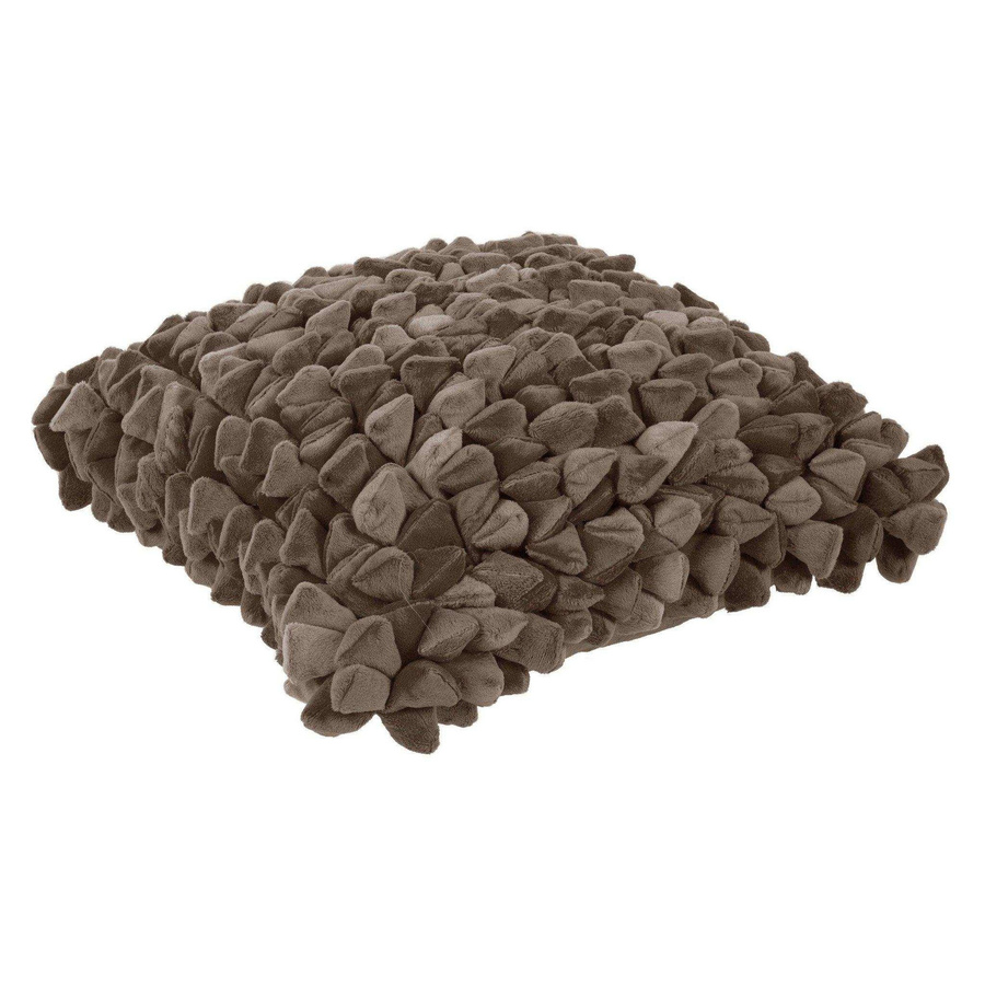 Haans Lifestyle Kissen Pebble Earth in Taupe und Braun - Bild 1