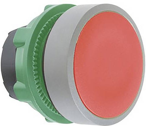 Schneider Electric ZB5AH04C0 Drucktaster-Frontelement aus Kunststoff in Rot und Grau - Bild 1
