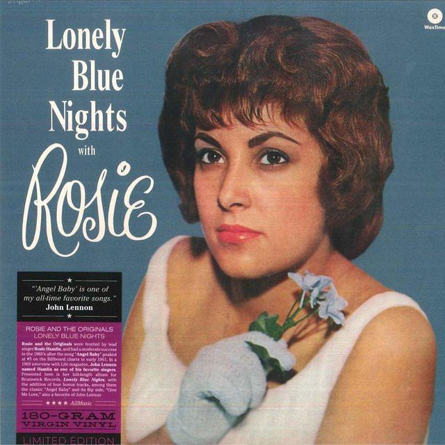 Rose Hamlin – Lonely Blue Nights LP Schallplatte von WaxTimeRecords, Rock, Schwarz, 2024 - Bild 1