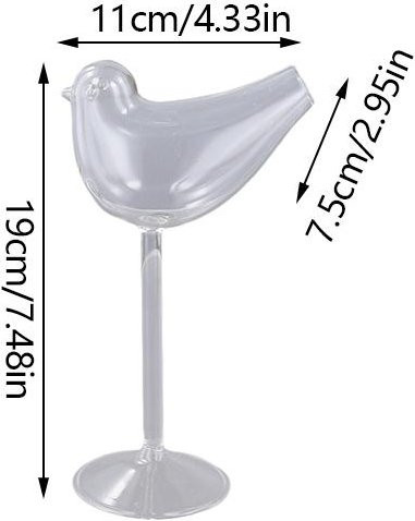 Bestbags Kreatives Cocktailglas in Grau mit Strohhalm in Kugelfisch Oktopus und Schwanform aus Glas - Bild 1