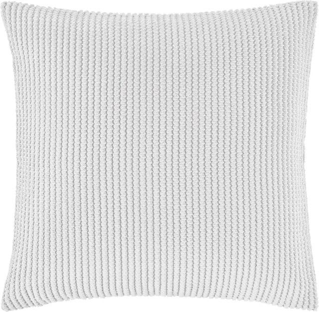 Mömax Kissenhülle Maxima in Weiß, quadratisch, B/T/H: 40 x 40 x 0 cm - Bild 1