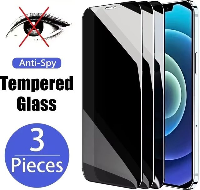 Samsung Smooth Touch Anti-Peep Vollkleber Schutzglas transparent für A57 A56 A55 A36 A35 A54 A17 A16 A26 A25 A34 A33 A15 A07 A06 - Bild 1