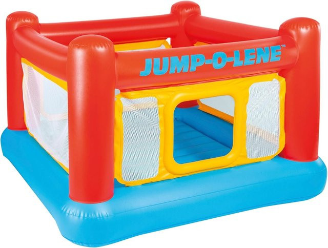 Intex Jump-O-Lene Playhouse Hüpfburg Spielhaus für Kinder B/T/H: 174 x 174 x 112 cm - Bild 1