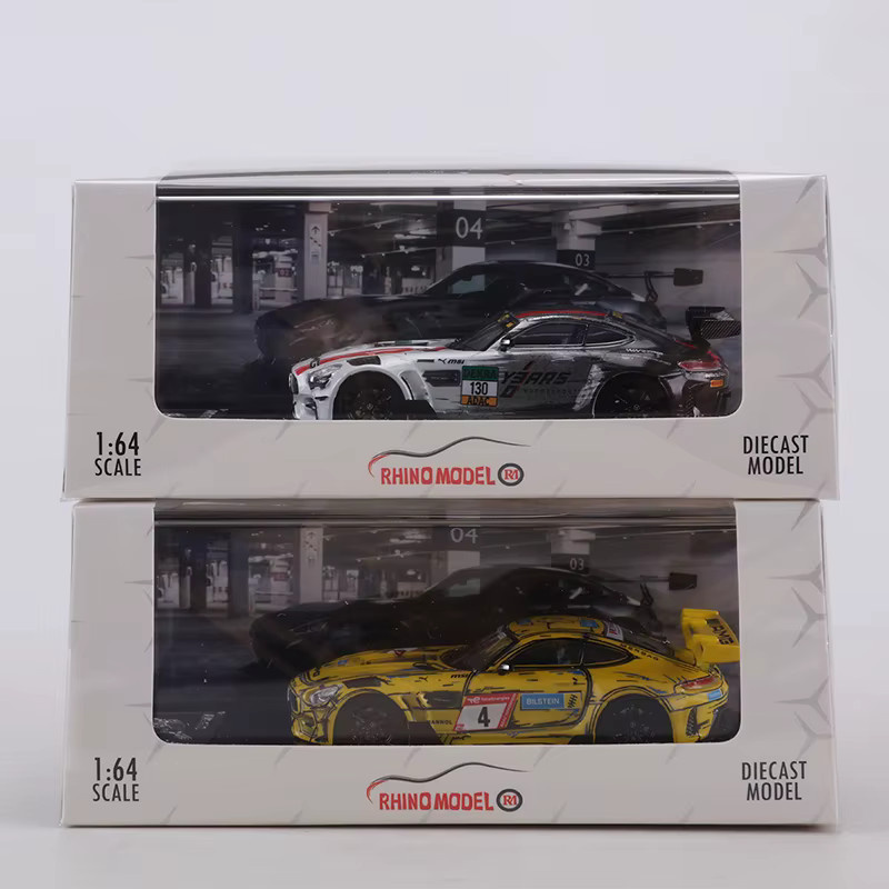 RM MODEL AMG GTS Nürburgring DTM Rennlivery, Automodell, 1:64, Metall - Bild 2