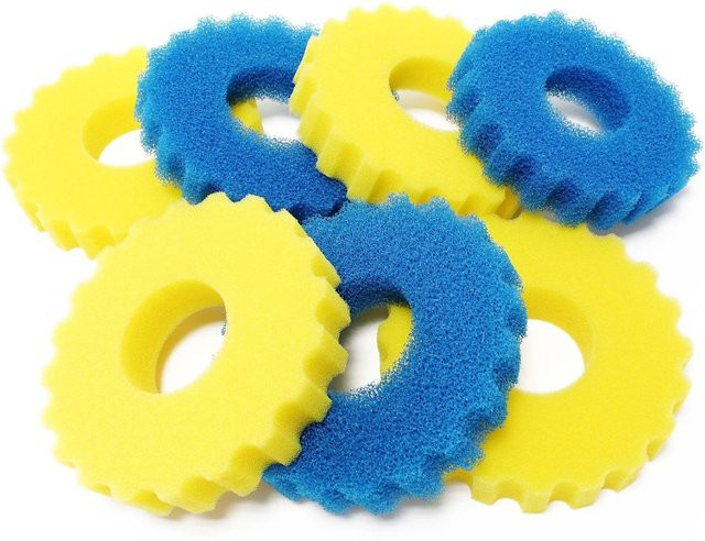 Sunsun Filterschwamm-Set für Druckteichfilter CPF-15000 in Blau-Gelb - Bild 1