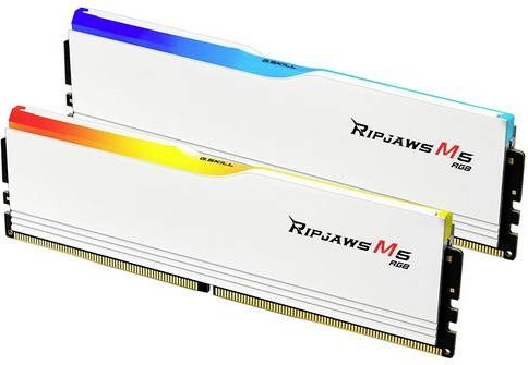 G.Skill DDR5 RAM Kit 32GB 2 x 16GB 6000MHz F5-6000J3636F16GX2-RM5RW White - Bild 1