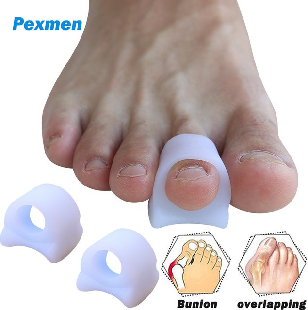 Pexmen Zehentrenner-Schutz Gel-Zehen-Abstandshalter, Unisex - Bild 1