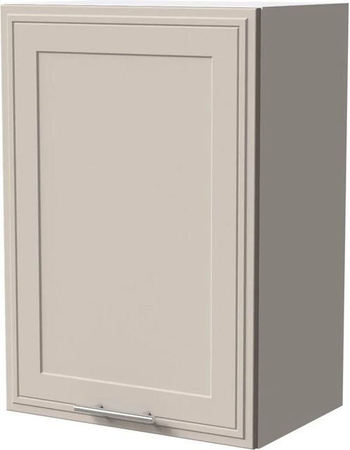 Feldmann-Wohnen Hängeschrank Salo W2/50 in Weiß und Kaschmir Matt mit Kassettenoptik, B/T/H: 50 x 32,5 x 72 cm - Bild 1