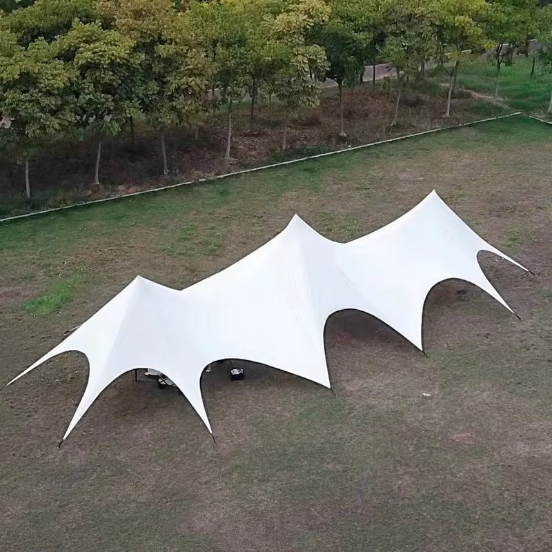 XMSJ Luxus Outdoor Camping Zelt mit Überdachung für 40 Personen für Hochzeiten, Partys und Events, 20m - Bild 6