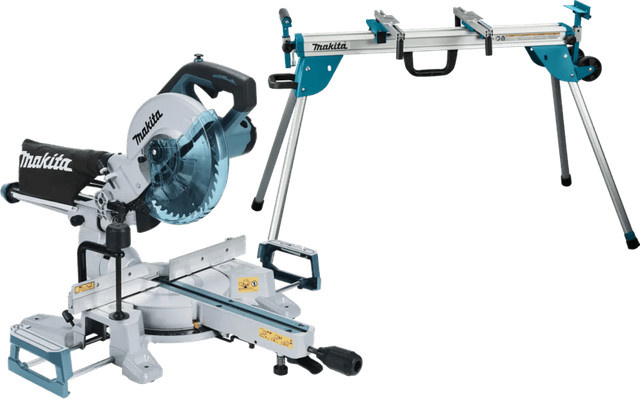 Makita LS0816F Kappsäge mit klappbarem Untergestell in Multicolor - Bild 1