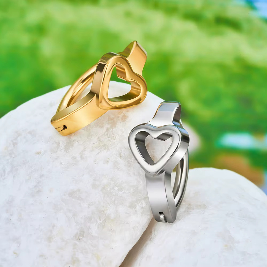 UHERA Bauchnabelring Titan, Reverse gebogen, Unisex - Bild 2