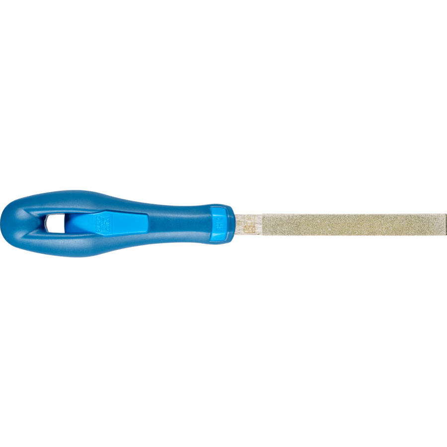 PFERD Diamant-Werkstattfeile flachstumpf blau Länge: 100 mm - Bild 2
