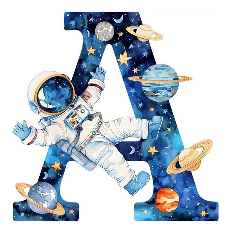 EverShine Diamant-Gemälde Astronaut Motiv als Diamant-Mosaik für Erwachsene - Bild 3