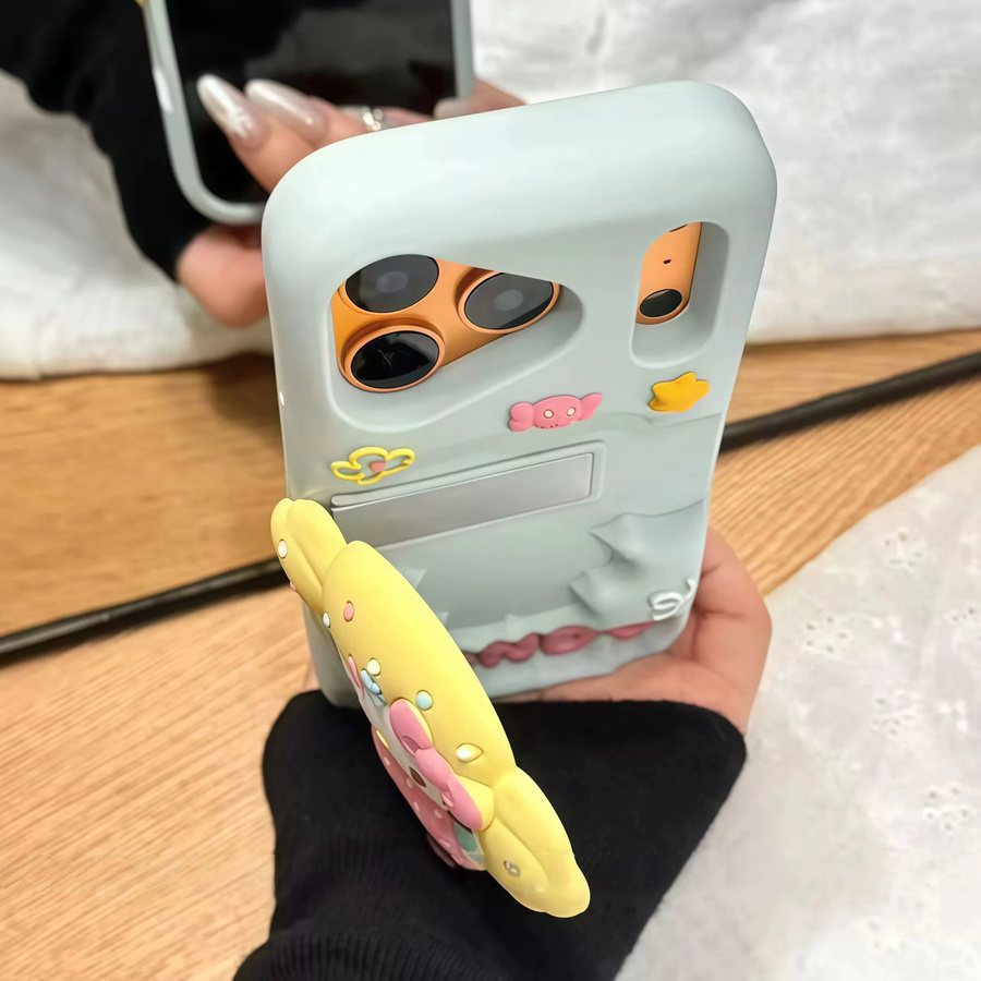 Sanrio Hello Kitty Handyhülle aus weichem Silikon für Apple iPhone 17 16 15 14 13 12 Pro Max Plus 16e - Bild 3