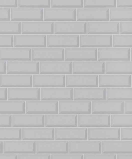 Marburg Vliestapete Ziegelwand in Grau im Industrial Stone Look, FSC-zertifiziert - Bild 1
