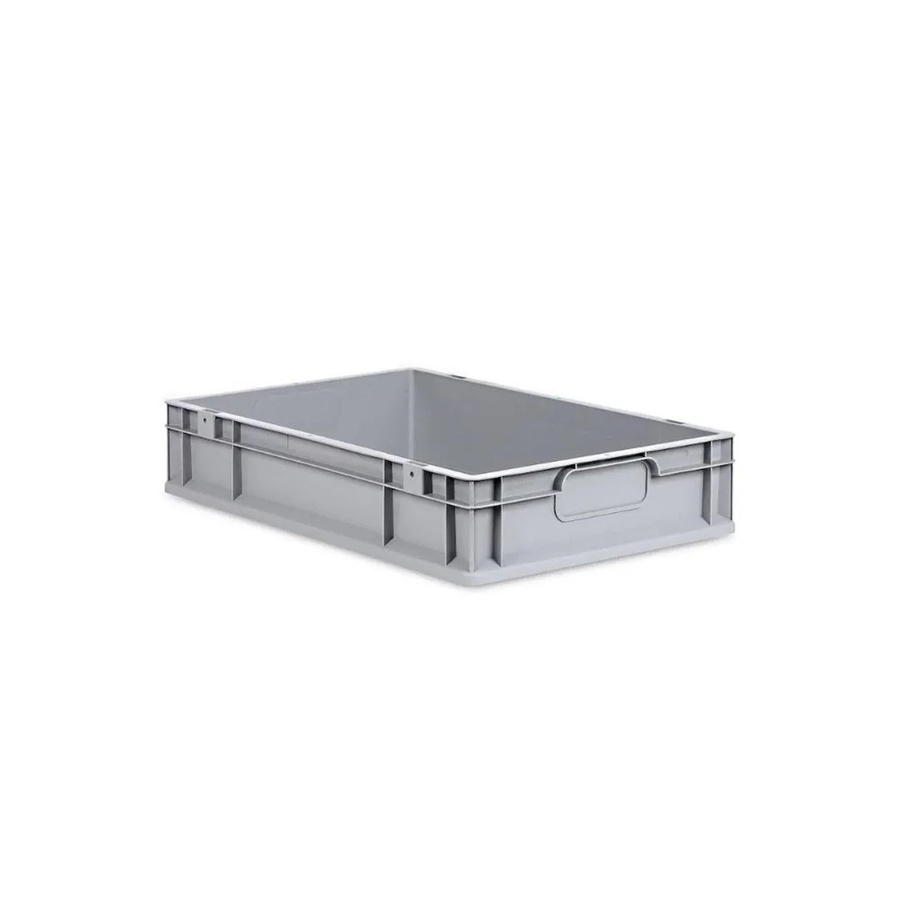 PROREGAL Eurobox Nextgen Economy Transportbox mit Griffen, Grau, H x B x T: 12 x 40 x 60 cm, 23 Liter - Bild 2