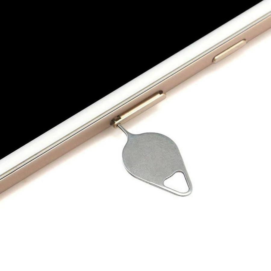 20 Stück Universal SIM-Karten-Auswurfwerkzeug aus Edelstahl in Silber für Smartphones und Mobiltelefone - Bild 3