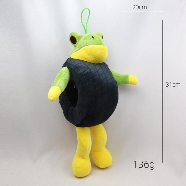 Yiran toy Kawaii Tung Tung Tung Sahur Plüschtier Haie, 35cm - Bild 1