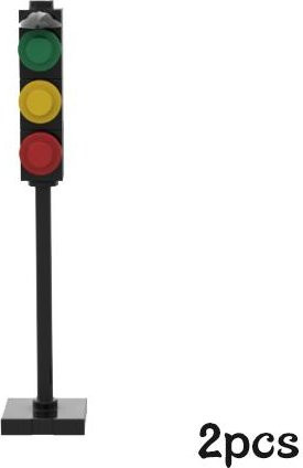 Yiran toy Fußgängerbrücke Stadt Verkehrsszene Bausteine Set - Bild 1