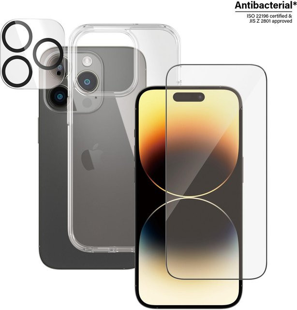 PanzerGlass 3-in-1 Schutz-Set für Apple iPhone 14 Pro, transparent - Bild 1