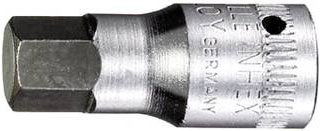 Stahlwille Innen-Sechskant Steckschlüssel-Bit-Einsatz INHEX 8mm für 1/4 Zoll (6,3 mm), silber, Edelstahl - Bild 1