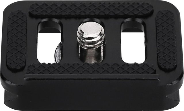 Andoer SIRUI TY-C10 Mini Tragbare Quick Release Platte aus Aluminiumlegierung für Kamera Montage, Schwarz - Bild 1