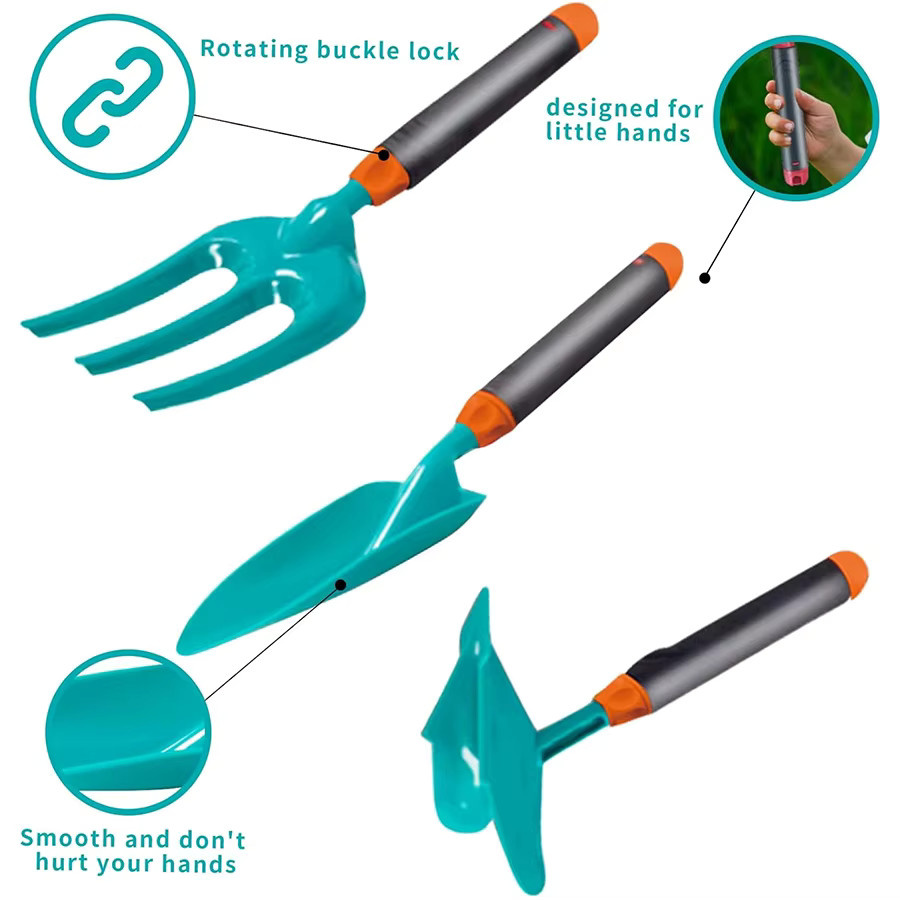 CONUSEA Gartenwerkzeug-Spielset, Outdoor-Spielzeug, Set / Bundle - Bild 2