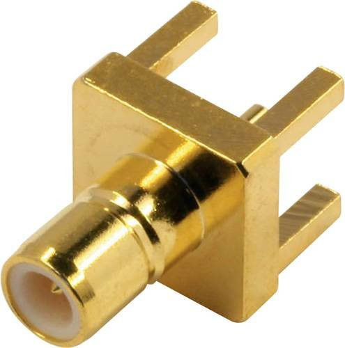 Econ Connect SMB4MG SMB-Steckverbinder Stecker gerade mit Goldbeschichtung 50 Ohm - Bild 1