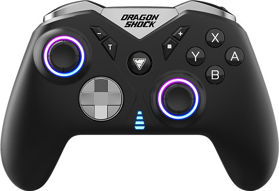 Dragonshock Nebula Pro Wireless Controller für Nintendo Switch, Schwarz, Bluetooth - Bild 1