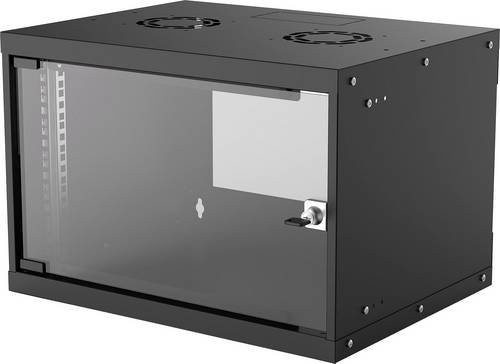 Intellinet Basic Line 19 Zoll Wandgehäuse 6HE Schwarz RAL 9005 B/H/T: 540 x 353 x 400 mm - Bild 1