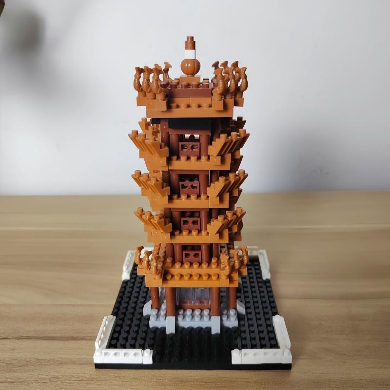 Linyi toy Taj Mahal Chinesische Mauer Spielzeug ab 14 Jahren - Bild 2