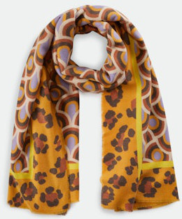 Codello Mixed Patterns Print Brushed Yellow, Damen - Bild 1