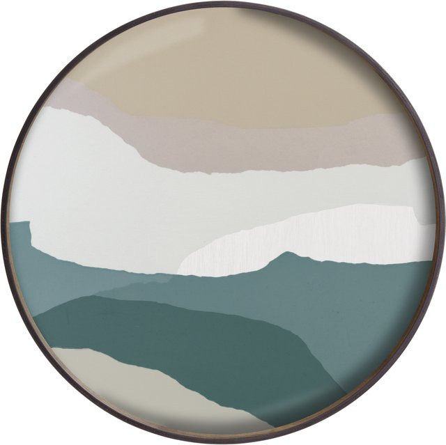 Ethnicraft Wabi Sabi Glastablett mehrfarbig - Bild 1
