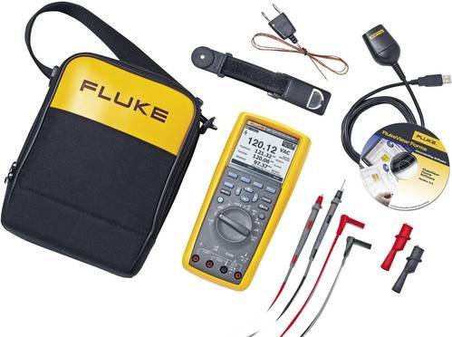 Fluke 289/FVF/EUR Digitales Hand-Multimeter mit Grafik-Display und Datenlogger, LoZ CAT III 1000 V, CAT IV 600V, Gelb - Bild 1