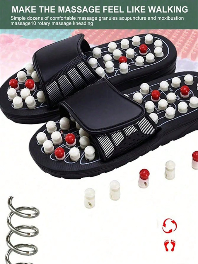 AXH Akupressur-Massage-Sandalen für Herren - Bild 2