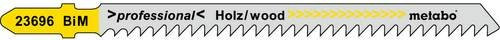 Metabo Stichsägeblätter für Holz, 5 Stück, Silber - Bild 1