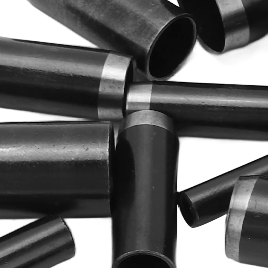 15-teiliges Lochstanz-Set aus Metall in Schwarz für Leder und DIY-Handwerk mit Lochstanzer und Schneidern von 1 bis 15 mm - Bild 2