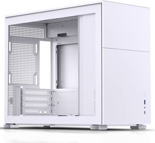 Jonsbo D31 Micro-Tower PC-Gehäuse in Weiß für Micro-ATX Mainboards - Bild 1
