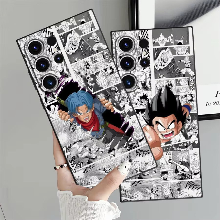 Handyhülle mit weicher Rückseite Dragon Ball Trunks für Samsung Galaxy S24 S25 Ultra S23 FE S22 Plus S21+ S20 FE in Multicolour - Bild 4