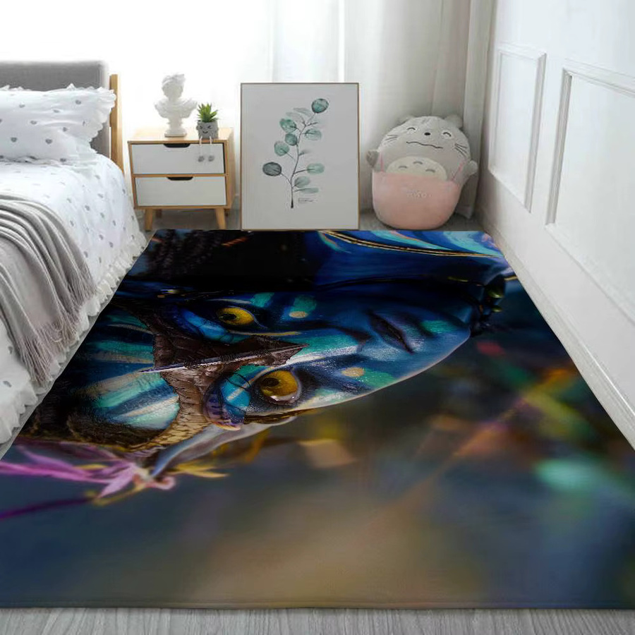 A-Avatar Flanell-Fußmatte mit Muster für Badezimmer, Küche und Eingangsbereich - Bild 4