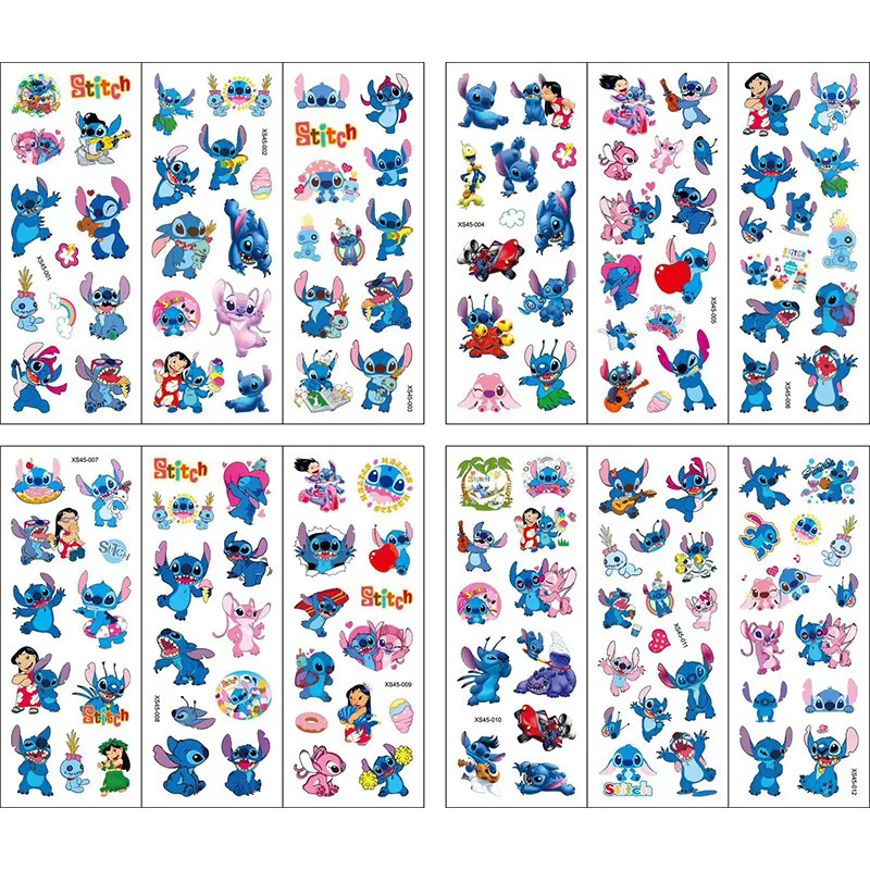 Disney Stitch Bubble Sticker, 12-teiliges Set, 3D Puffy Sticker - Bild 2