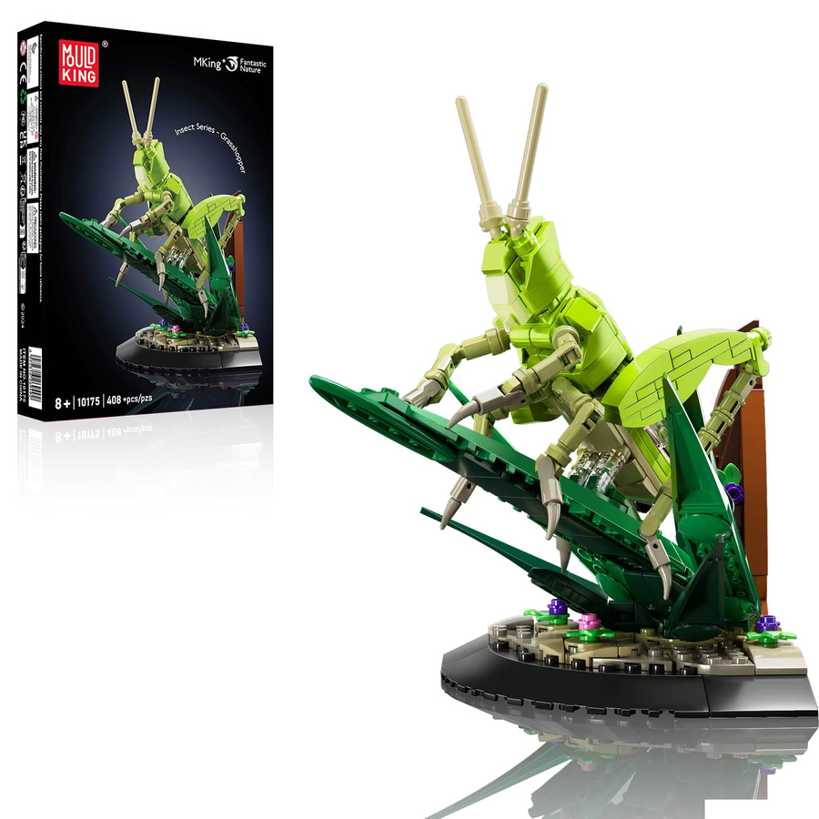 MOULD KING MOC Bausteine Insekt Natur Serie Mehrfarbigiges Spielzeug Modell für Kinder ab 8 Jahren - Bild 3