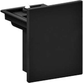 LTS Licht&Leuchten Enddeckel Aufbau ST-A CAP/9004 SW Schwarz aus Polycarbonat für Track-Systeme