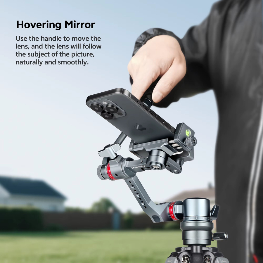 Manbily Mobiler 3-Achsen-Gimbal Stabilisator YJ-002 mit 360-Grad-Rotation und Griff für dein Smartphone - Bild 4