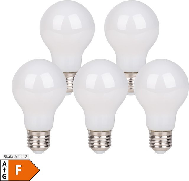 Näve 5er-Set E27 LED Leuchtmittel DAFFY warmweiß, Höhe: 10,7 cm - Bild 1