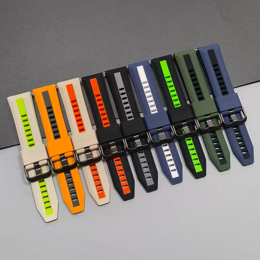 Uhrenarmband Silikon, 22 mm, Unisex - Bild 1