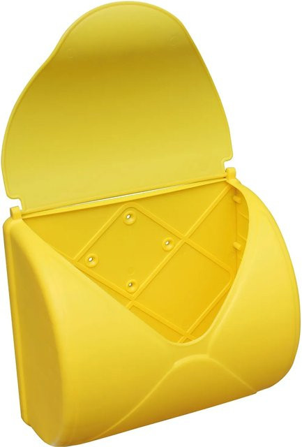Karibu Briefkasten Gelb B/H/T: 23,3 x 14 x 25 cm - Bild 1
